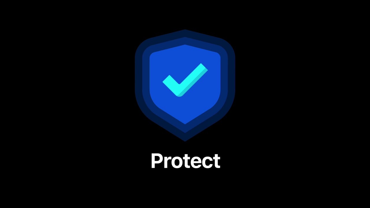 Demo of how "Protect," an artificial intelligence-powered phone app can protect individuals against crime