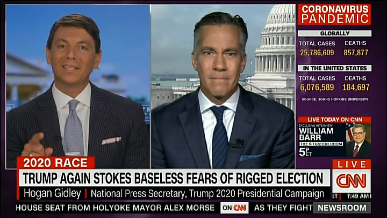 CNN anchor says Trump has never warned Russia to not interfere with our election, he'll play the tape if it exists