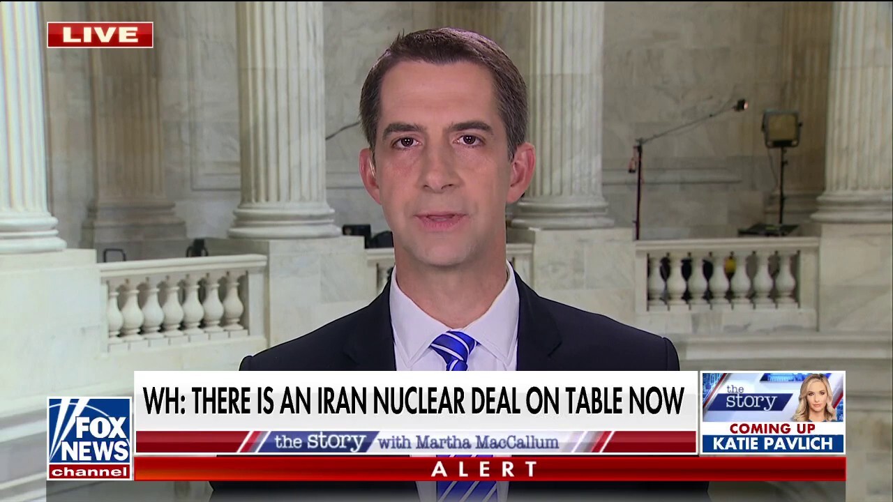 Sen. Cotton: Biden 'didn't have the nerve' to stand up to Iran | Fox ...