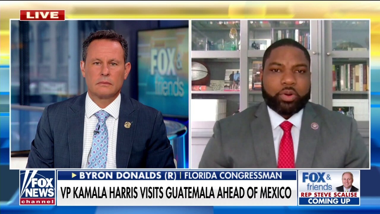Byron Donalds slams Kamala Harris for visiting Guatemala, failing to address Mexican cartels