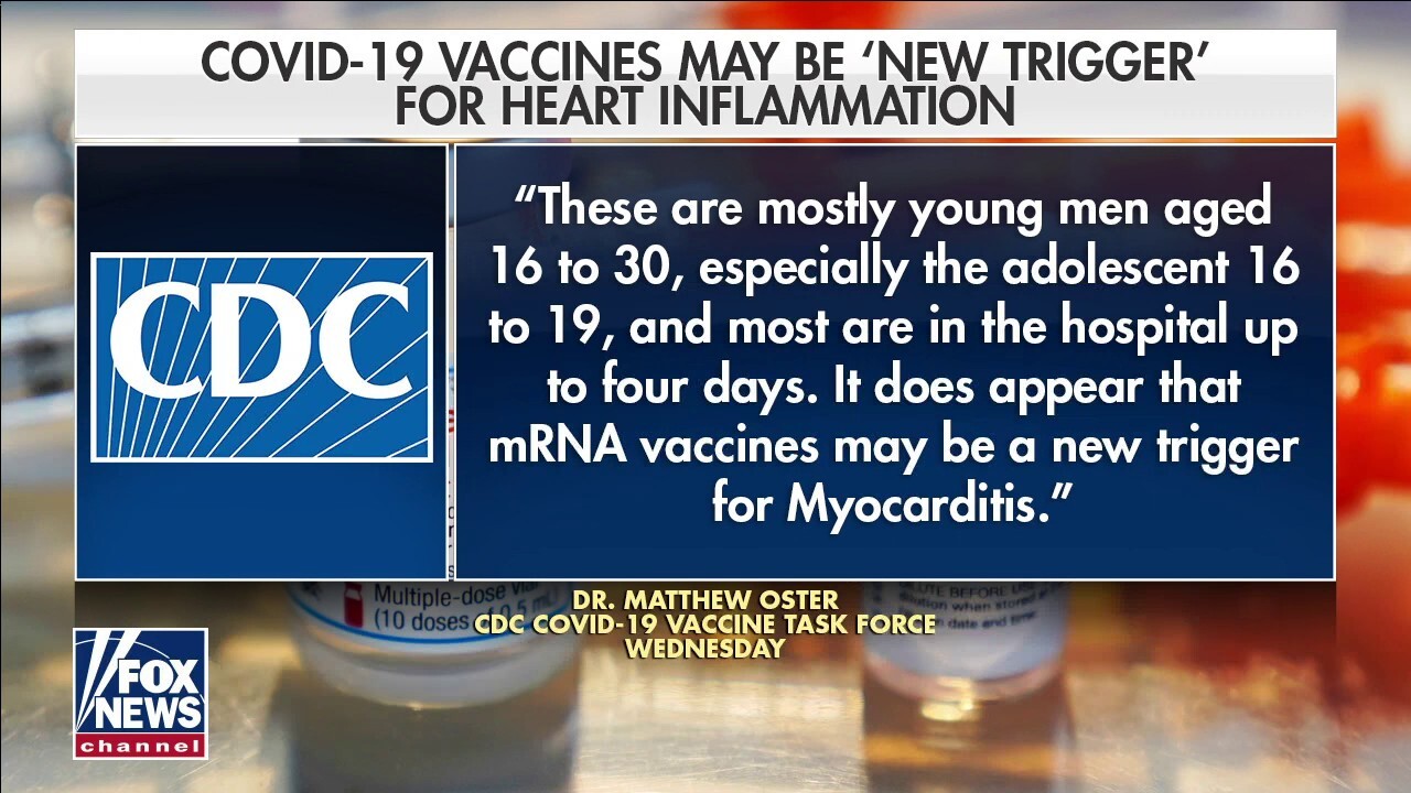 COVID vaccines and heart inflammation in young adults a 'likely' link: CDC panel