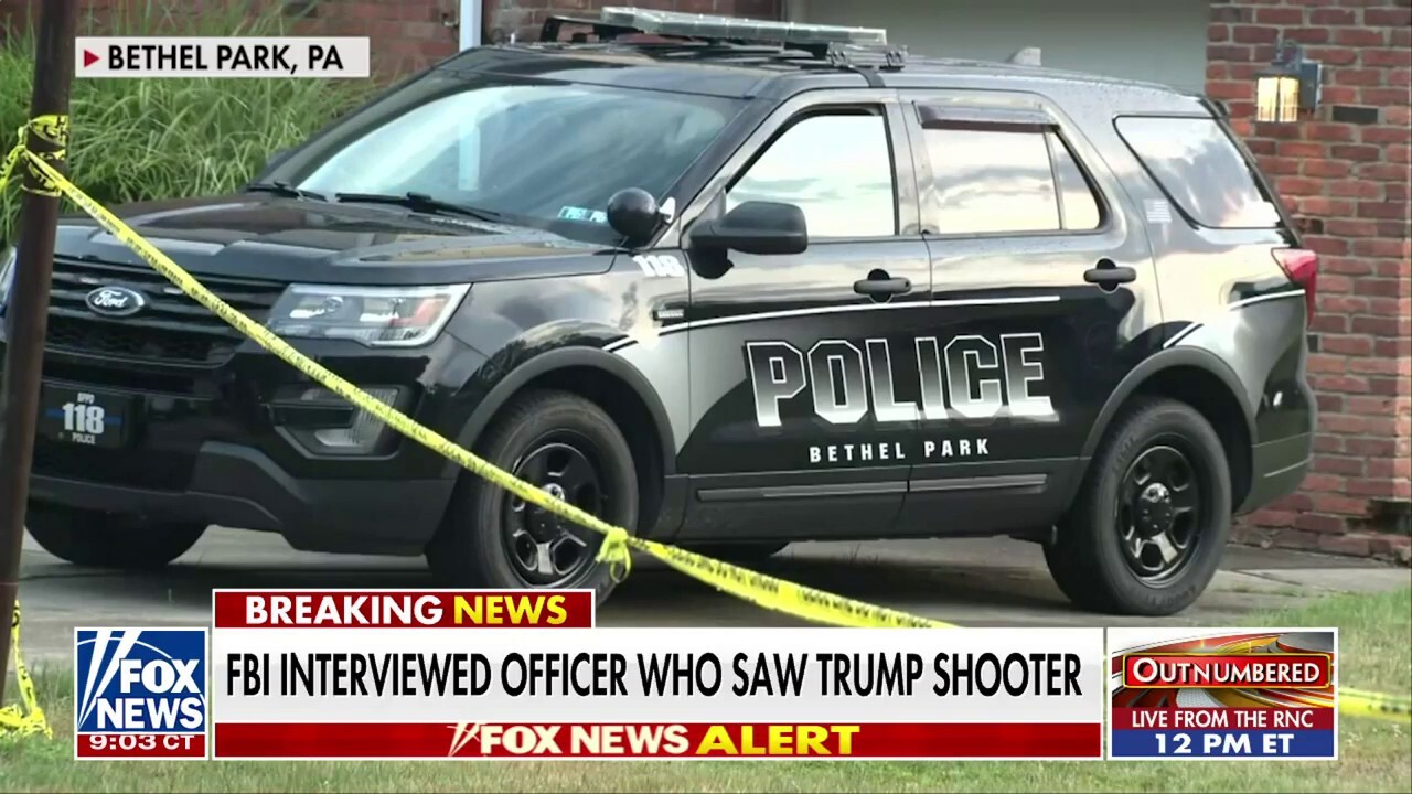 FBI interviewed local officer who saw Trump shooter and retreated before shots were fired