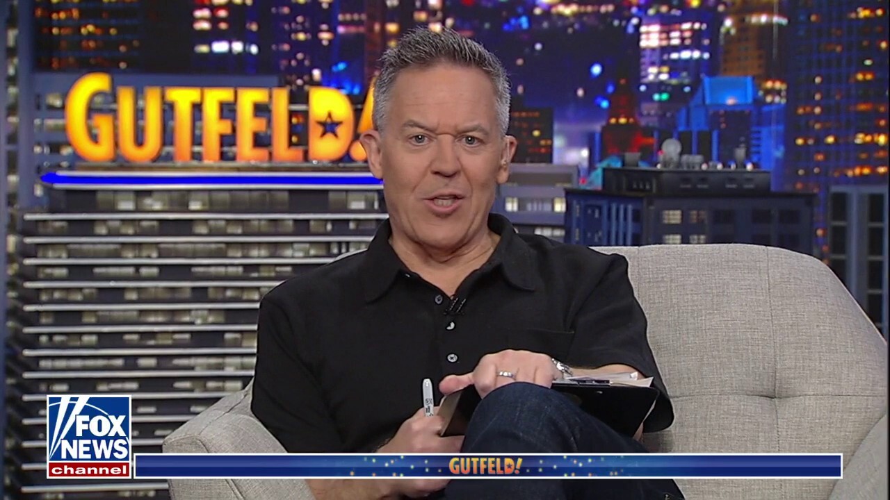 ‘Gutfeld!’ reads the week’s leftover jokes