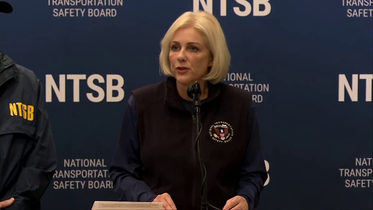 NTSB officials deliver update on medevac jet crash