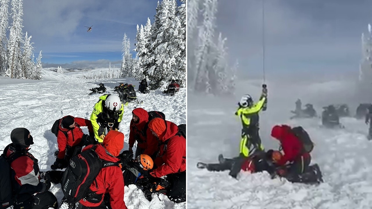 Injured snowmobiler in Utah rescued near remote peak