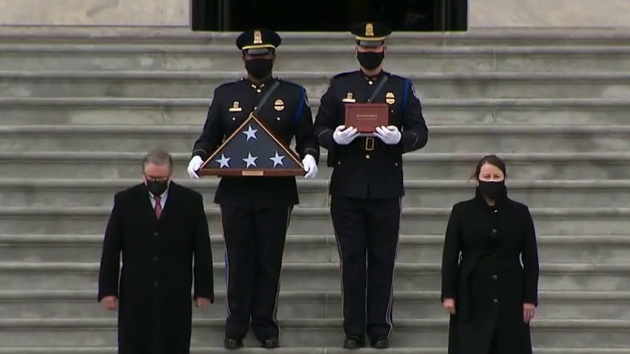 Fallen Capitol Police Officer Brian Sicknick Laid To Rest Fox News Video 