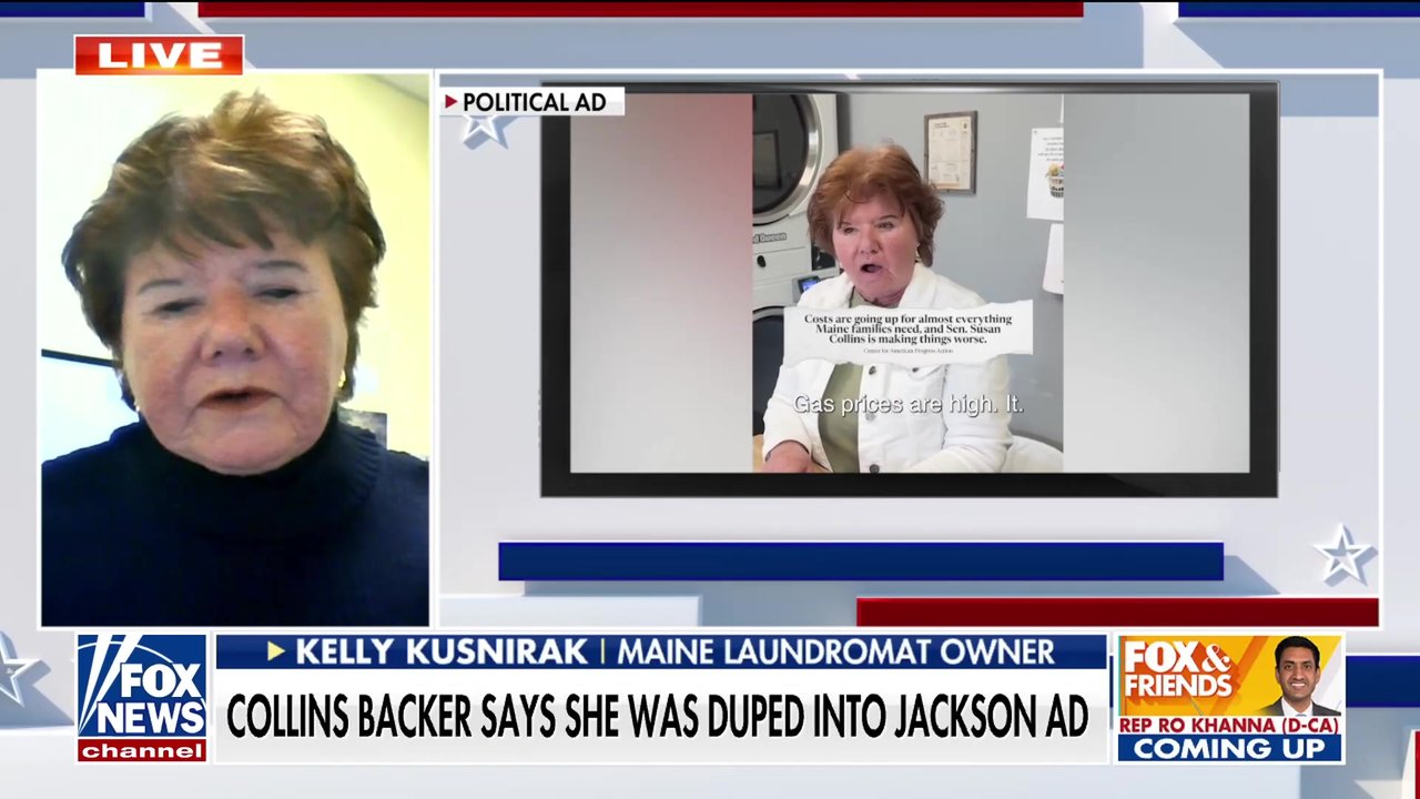 Maine Republican claims she was duped into starring in Democratic campaign ad