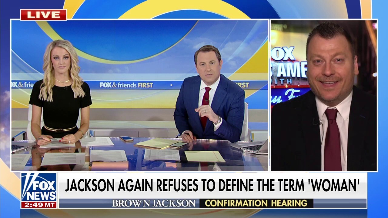 Jimmy Failla on Judge Jackson refusing to define the term 'woman': 'That was embarrassing'