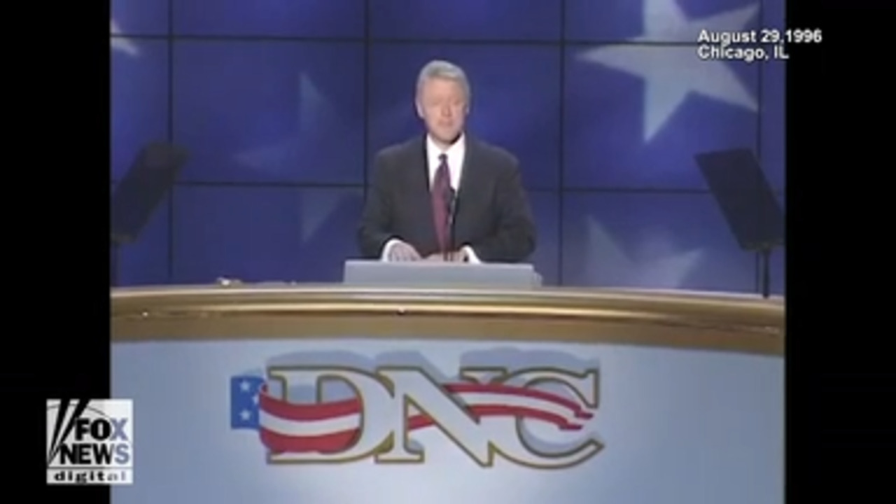 Bill Clinton Democratic National Convention acceptance speech 1996