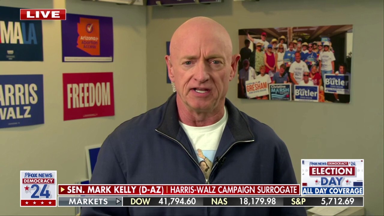 Sen. Mark Kelly, D-Ariz., discusses expected election result delays in Maricopa County and more on 'Your World.'