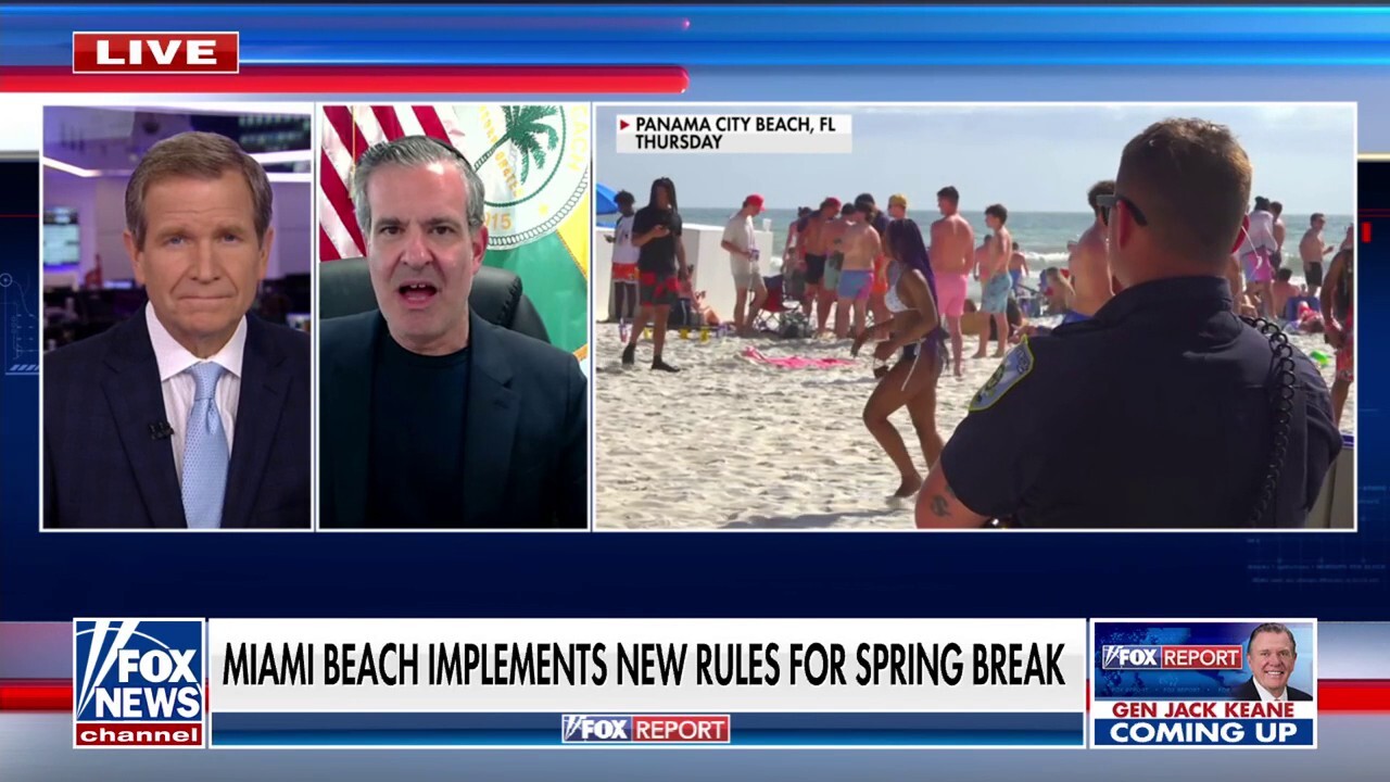 Miami Beach mayor's message to spring breakers: 'Don't come here to break the law'