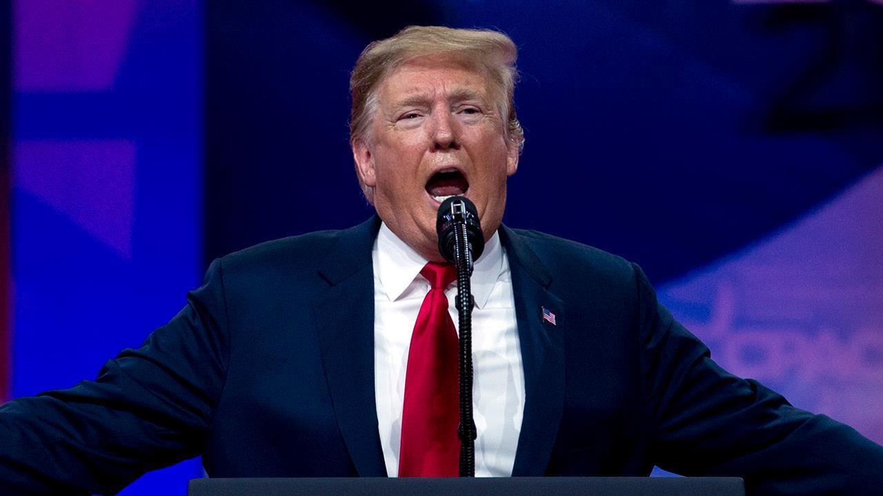 President Trump attacks Democrats, socialism and Mueller probe in fiery CPAC speech