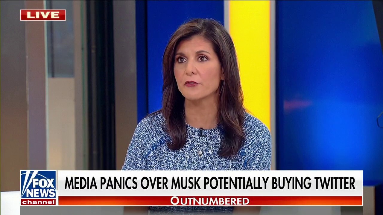 Nikki Haley: Dems are ‘afraid’ of transparency, don’t want Musk’s Twitter takeover