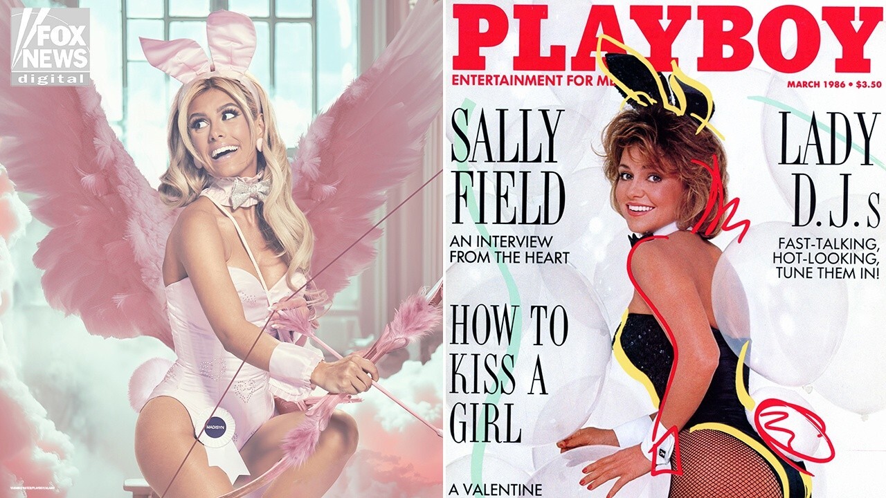 Nickelodeon child star turned Playboy model poses in Sally Field’s suit