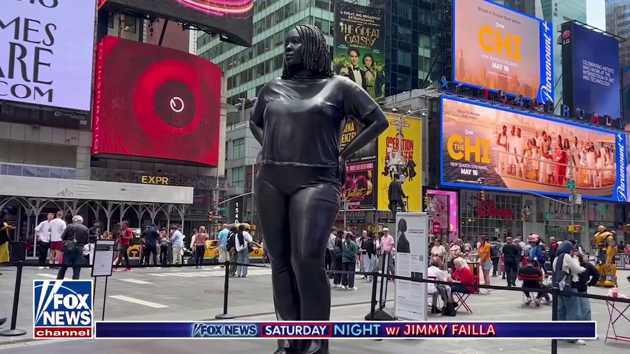 Jimmy Failla argues viral Times Square statue seems similar  ‘slacktivism’ alternatively   than activism