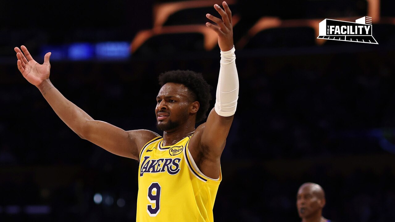 Emmanuel Acho stands up   for Bronny James aft  17-point show  vs. Bucks | The Facility