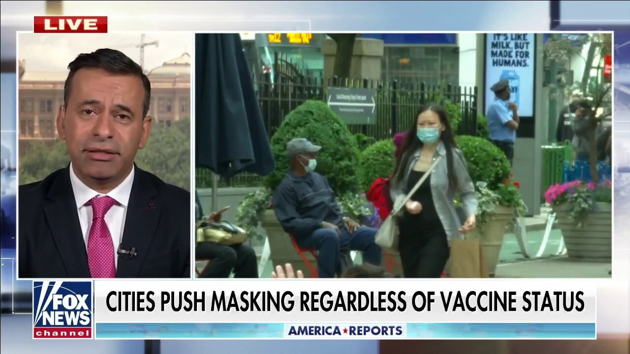 Cities push masks regardless of vaccination status