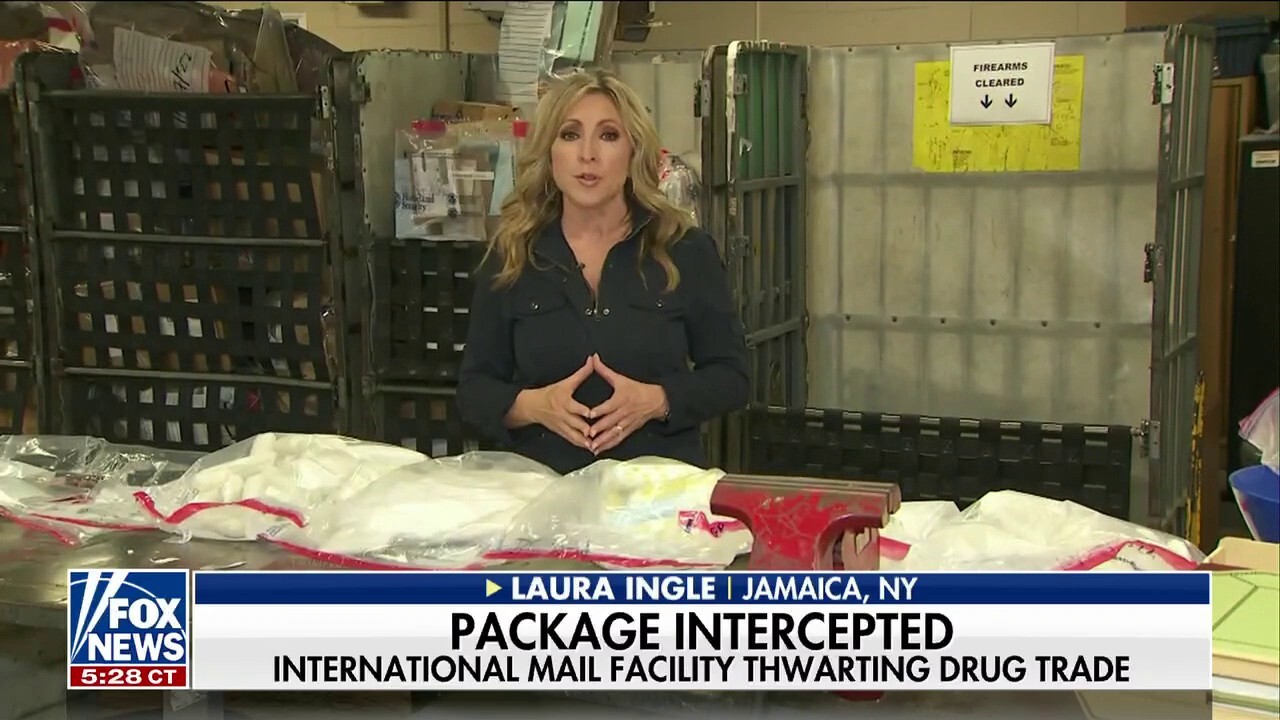 Laura Ingle: Ketamine seizures spike at JFK Airport mail inspection facility