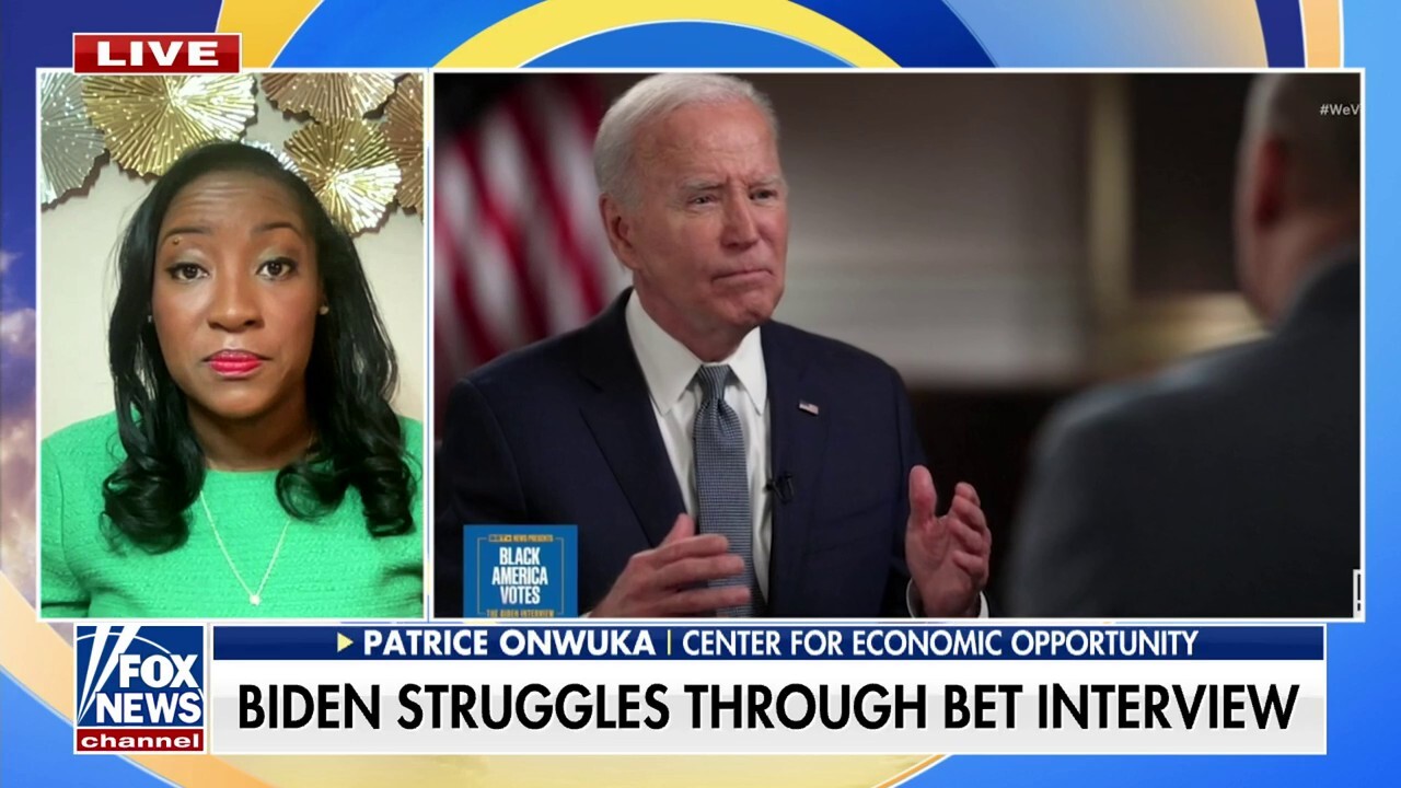 Biden 'stumbled through' pitch to Black voters in BET interview: 'Not surprising'