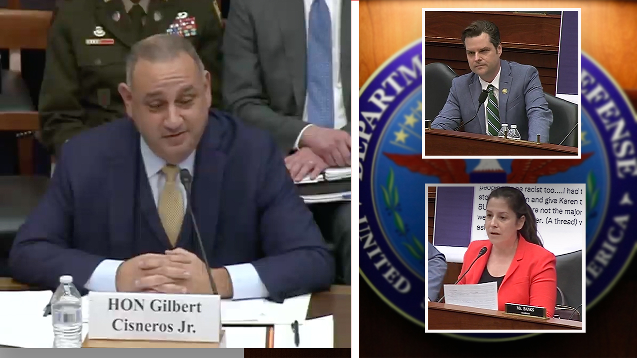 Pentagon's Gil Cisneros grilled on Kelisa Wing probe 