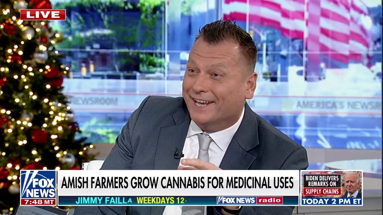 Jimmy Discusses The Booming Business Of Amish Cannabis Farmers On 'America's Newsroom'