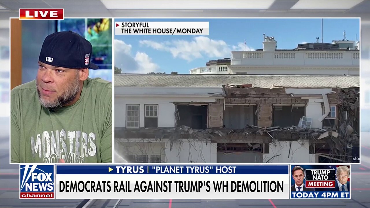 Democrats, media blast Trump over White House renovations