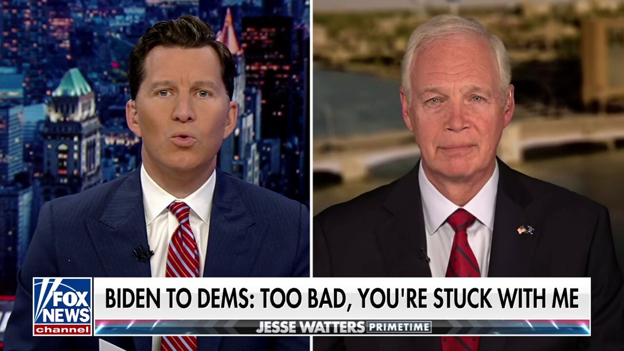 Sen. Ron Johnson on Team Biden losing the media: 'They really are toast'