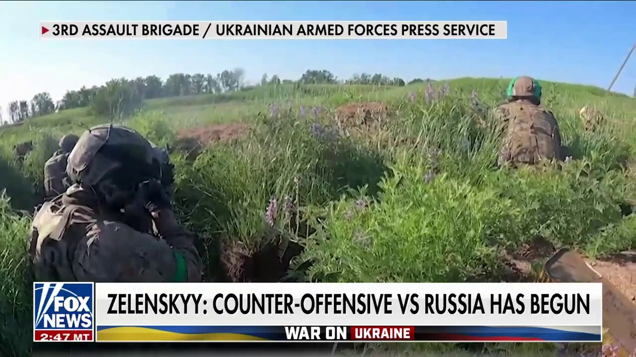 President Zelenskyy confirms counter-offensive against Russia has begun