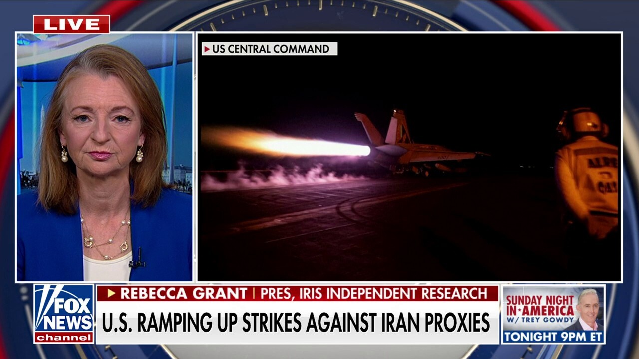 Biden has to at least consider some strikes on Iranian assets or IRGC targets: Rebecca Grant
