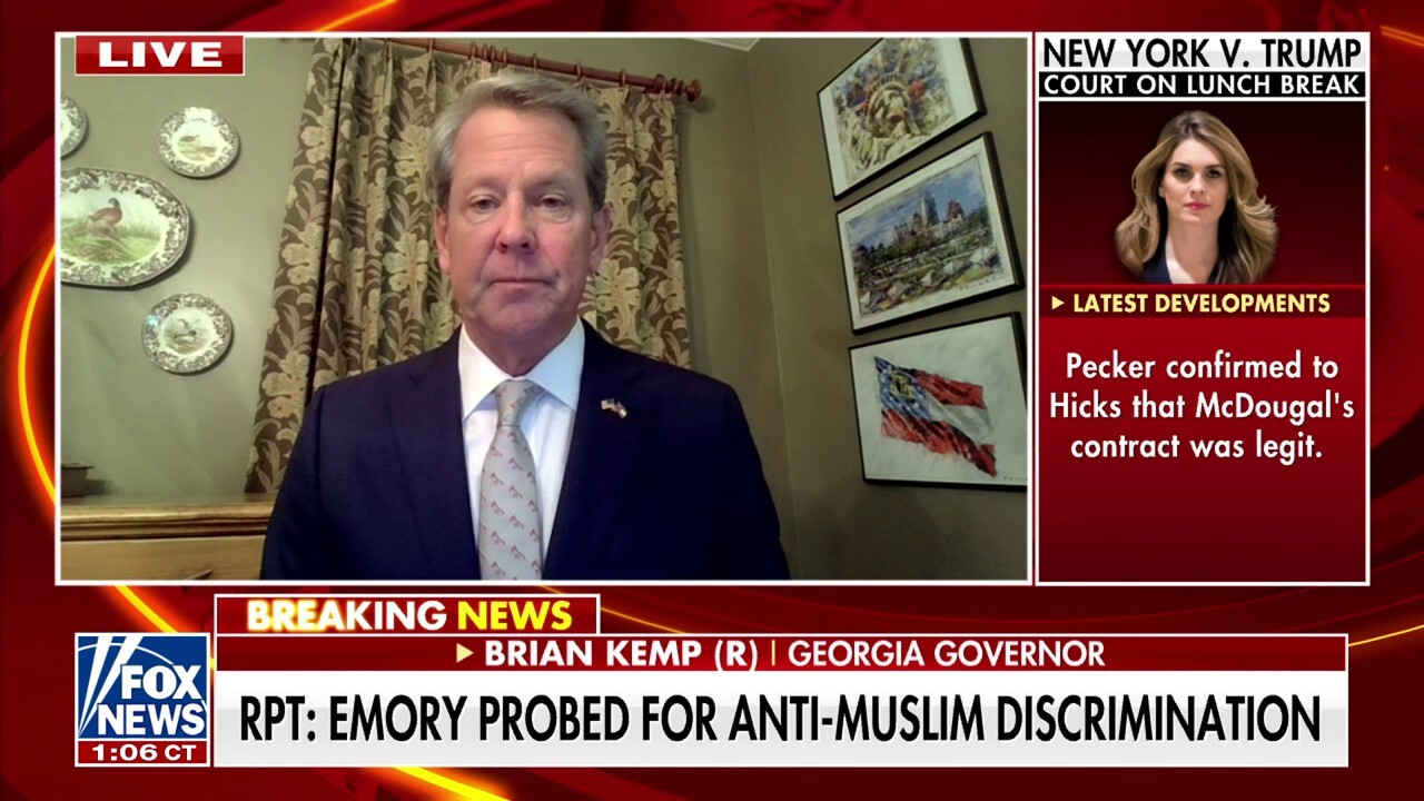 This is typical of the Biden administration: Gov. Brian Kemp