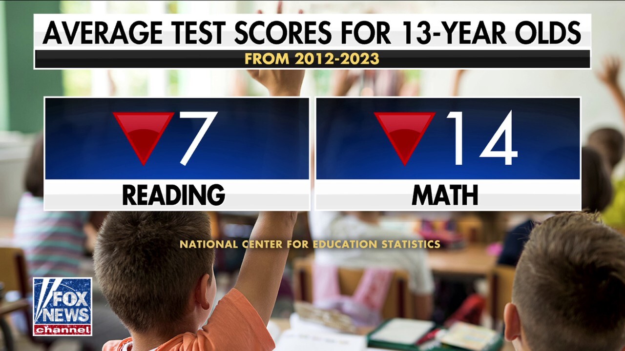 Trump eyes education reform as math, reading scores hit lowest level in last decade