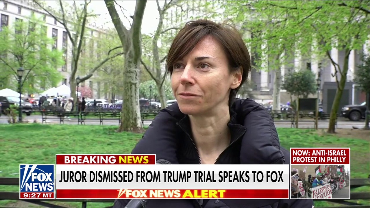 Juror excused from Trump hush money case speaks to Fox News