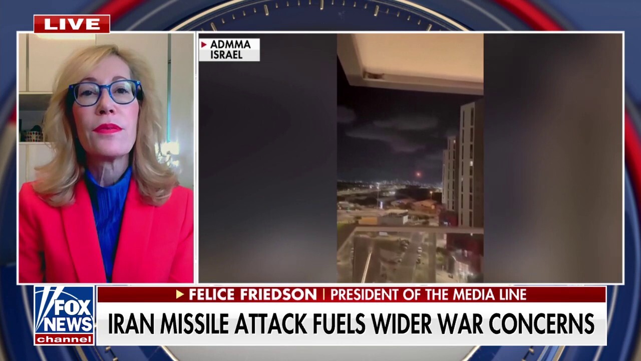 The Media Line President Felice Friedson joined 'Fox News Live' to discuss how Israelis have handled the Iranian missiles attack and how U.S. influence could impact escalation in the region.