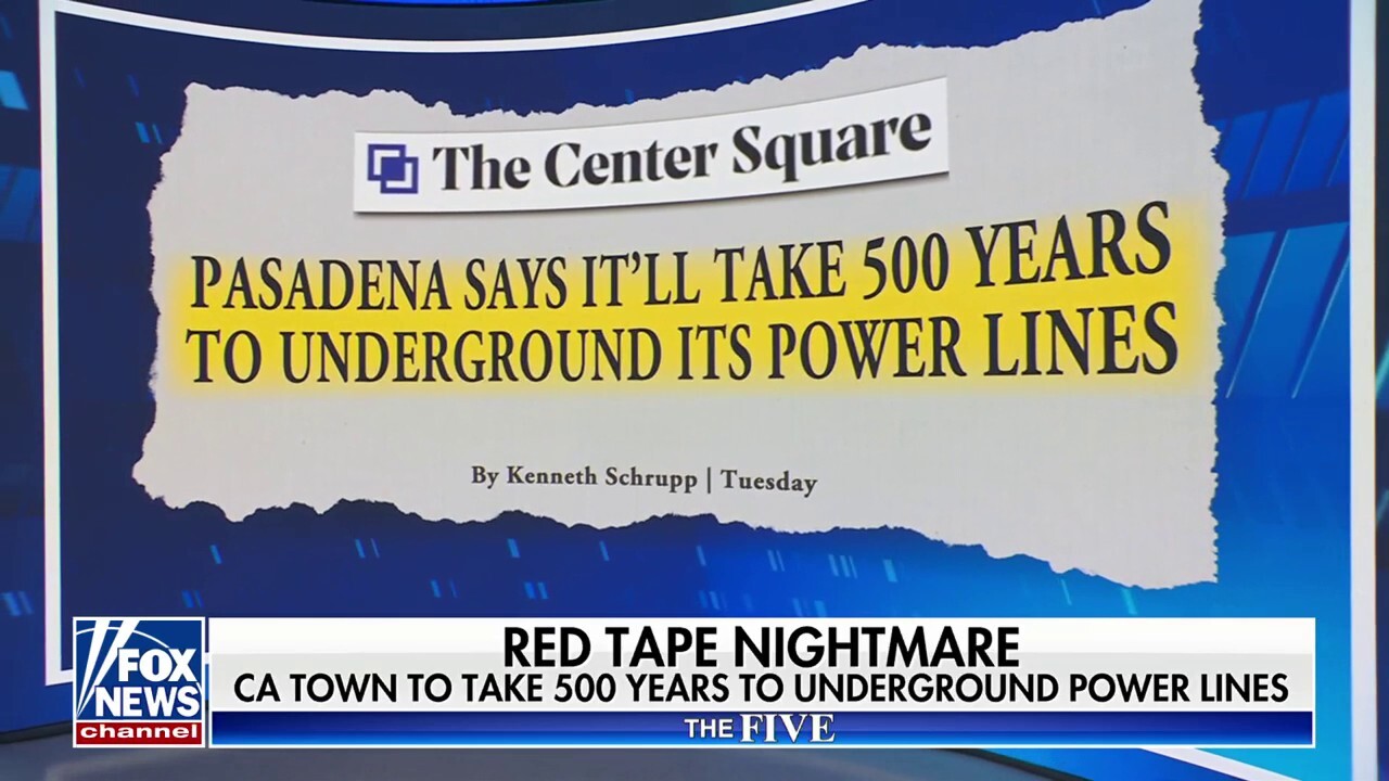 California town announces it will take 500 years to build underground power lines