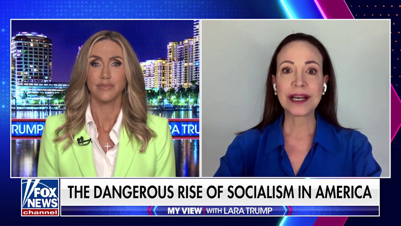 Nobel Peace Prize recipient and Venezuelan opposition leader Maria Corina Machado discusses socialism and applauds America on ‘My View with Lara Trump.’