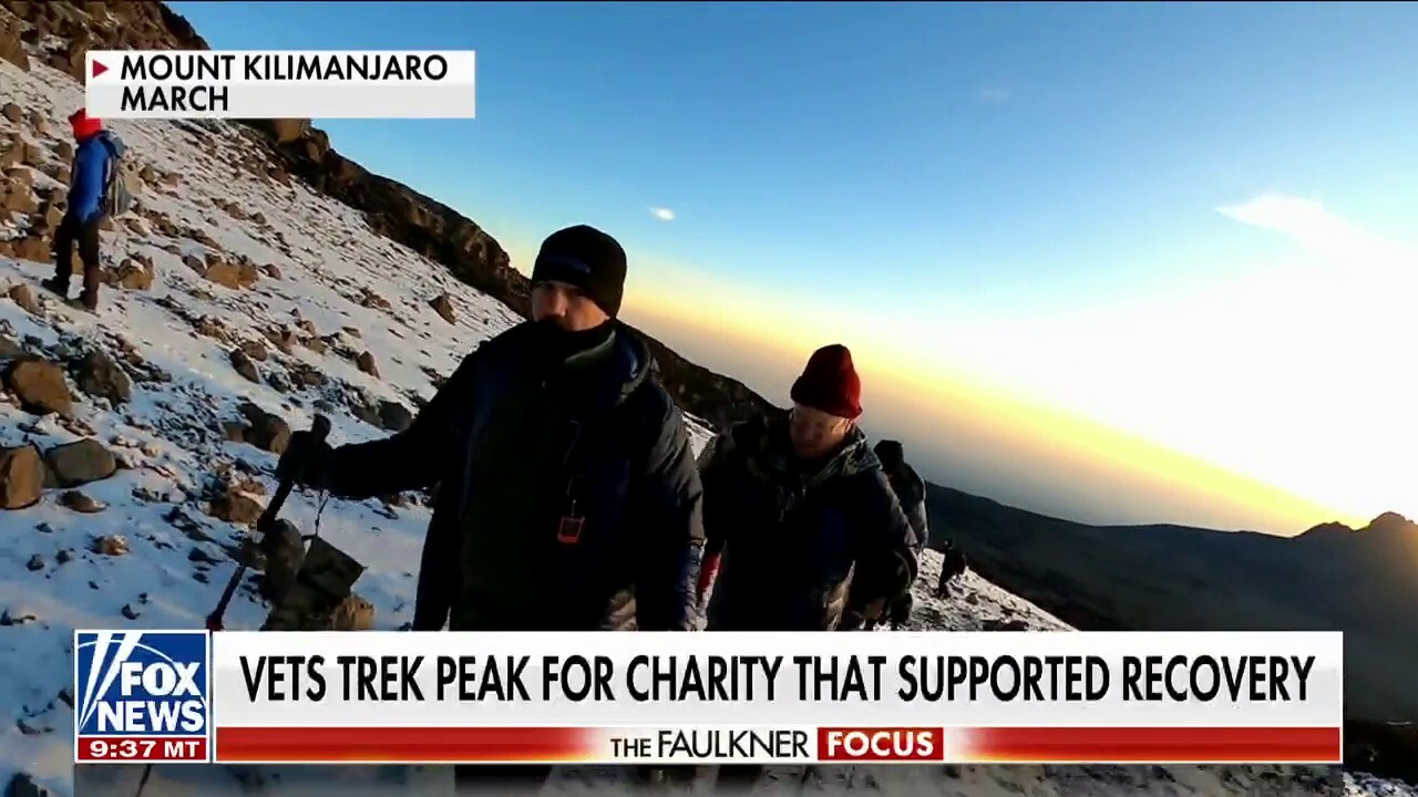 Wounded veterans climb Mount Kilimanjaro to raise awareness for veterans’ charities