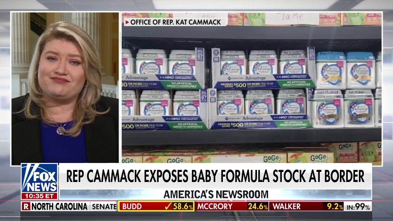 Rep. Cammack: Biden officials outright lying on baby formula shortage, border crisis