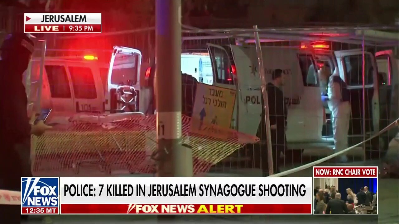 Several killed in shooting near Jerusalem synagogue in act of 'terror'