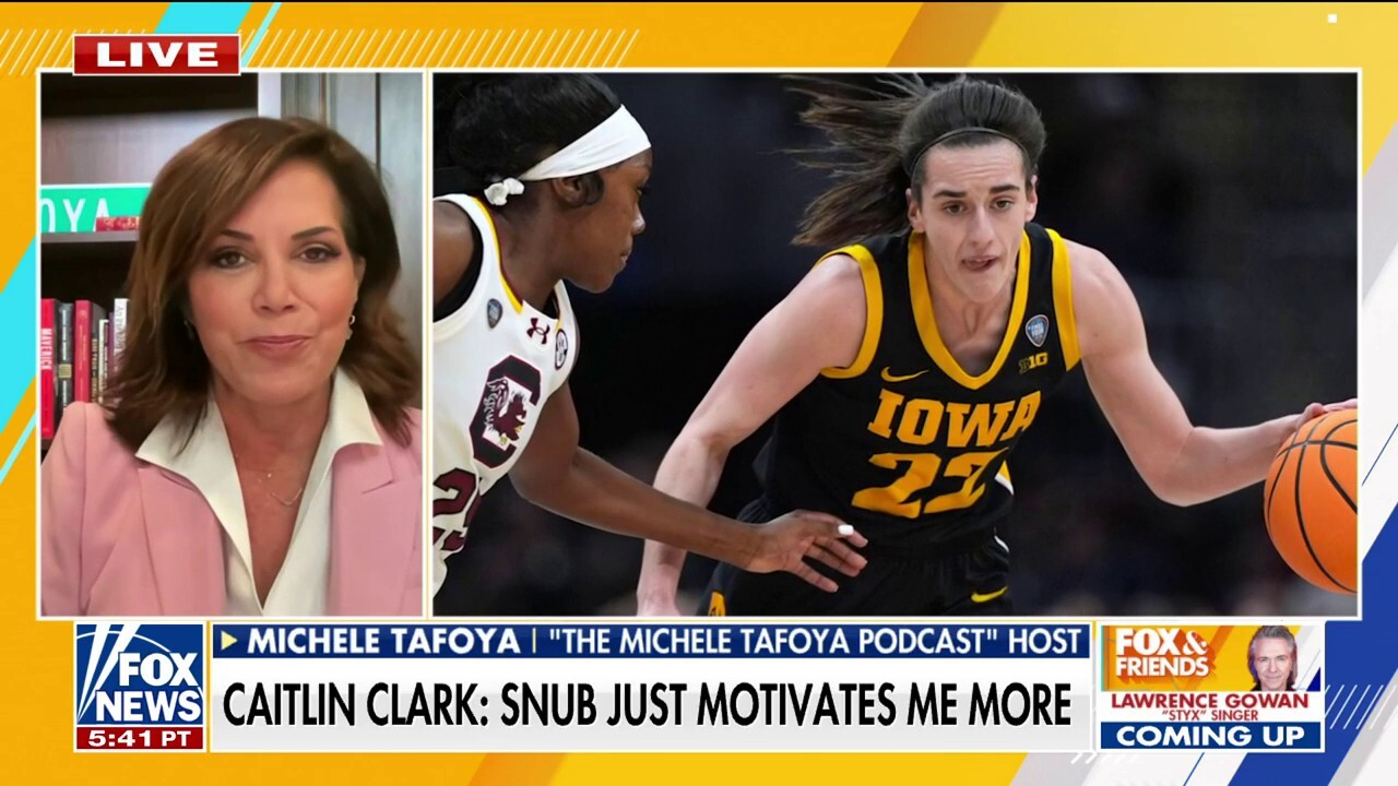 Former NFL sideline reporter Michele Tafoya argues Team USA missed a 'golden opportunity' by passing on Caitlin Clark considering her popularity and ability to bring new viewers to women's sports. 