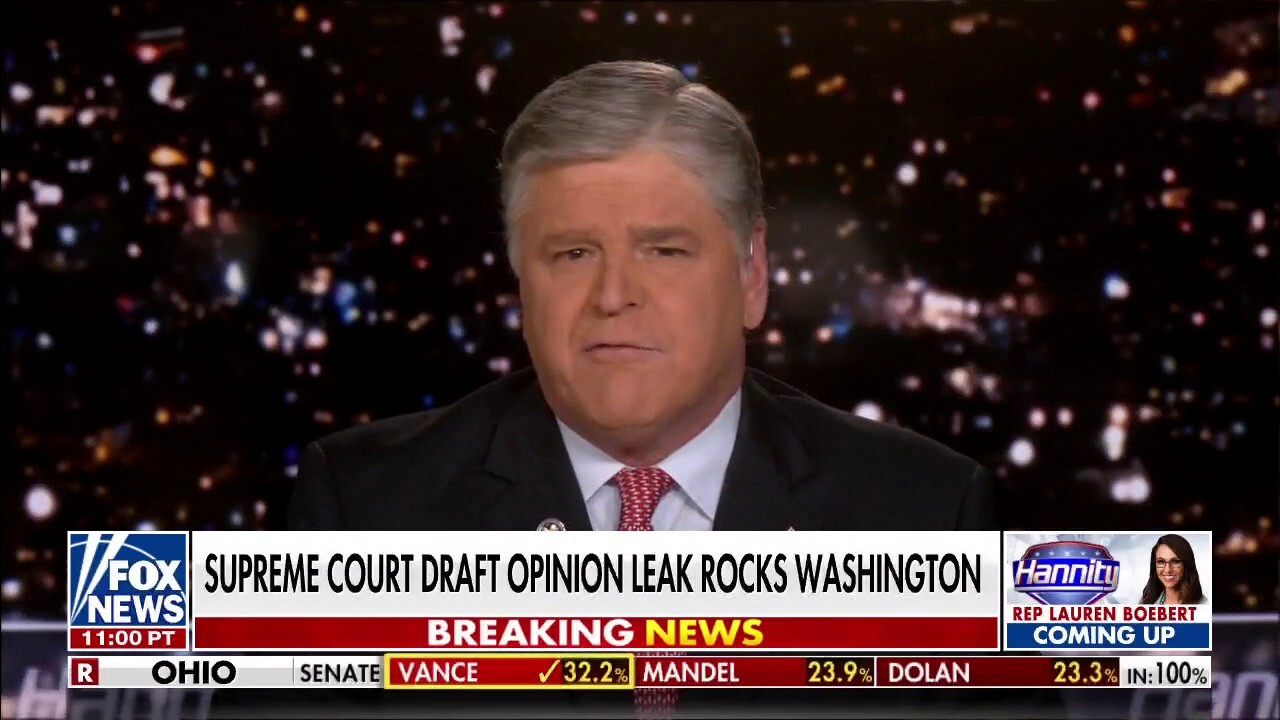 Hannity: The far left attempted to intimidate the Supreme Court