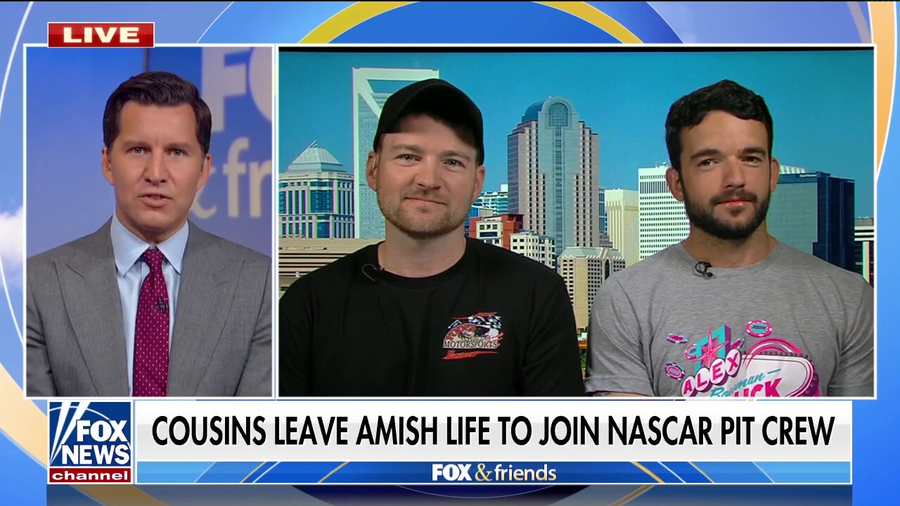 Cousins leave Amish community to join NASCAR pit crew 