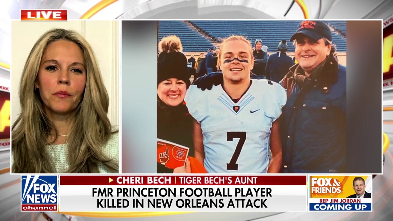 Aunt of Princeton football player killed in New Orleans terror attack honors his memory: 'Truly amazing'