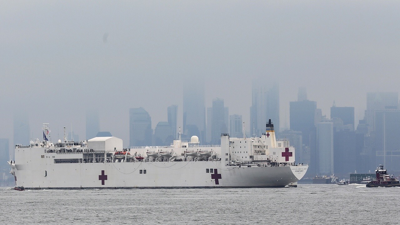 USNS Comfort set to arrive in NYC as social distancing guidelines extended to April 30
