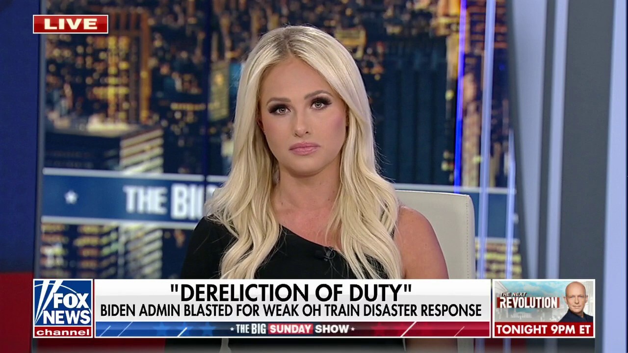 Tomi Lahren: The Biden administration thinks if it ignores Ohio disaster, it will go away