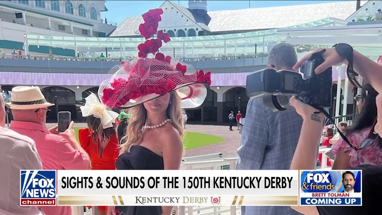 Kentucky Derby-goers celebrate at the Barnstable Brown Derby Eve Gala