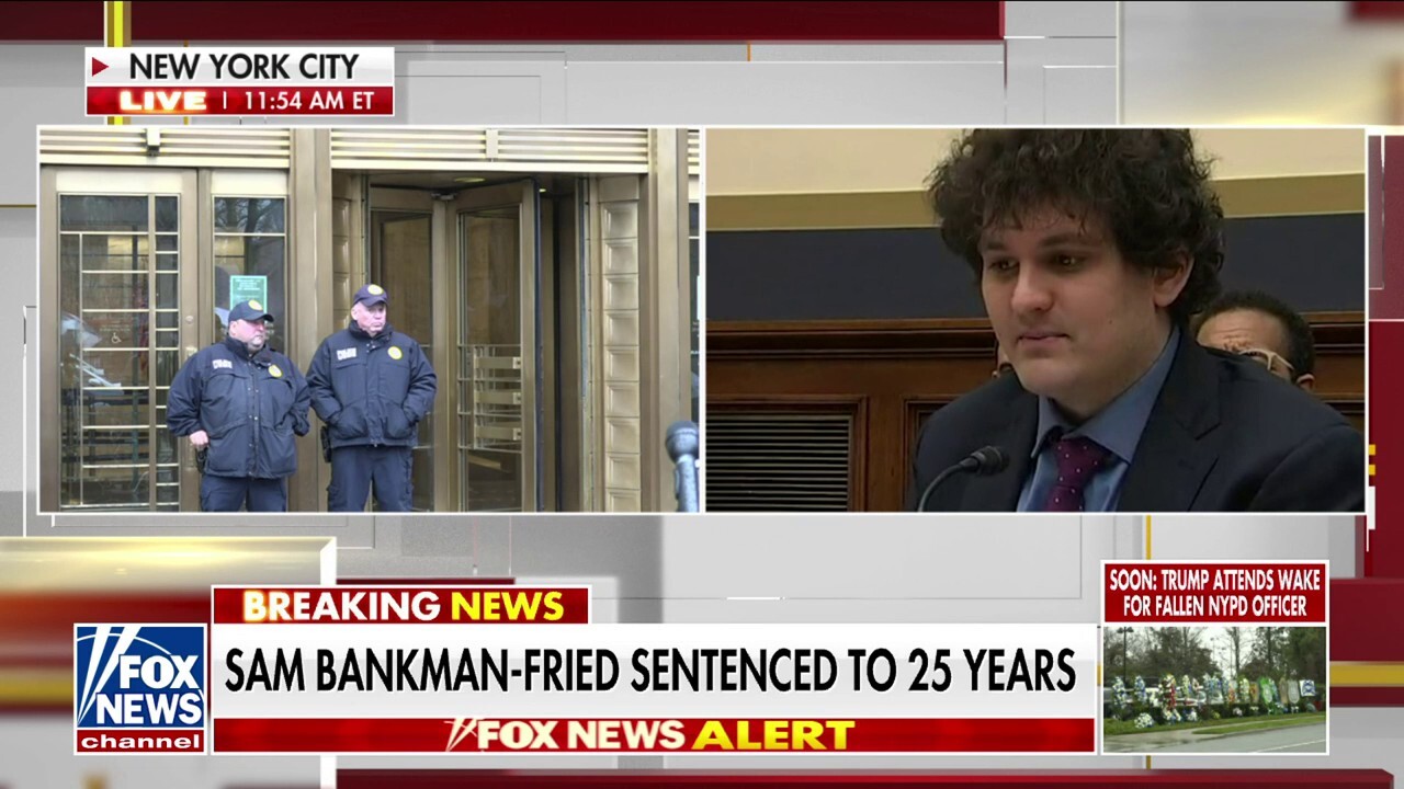 FTX founder Sam Bankman-Fried sentenced to 25 years in prison