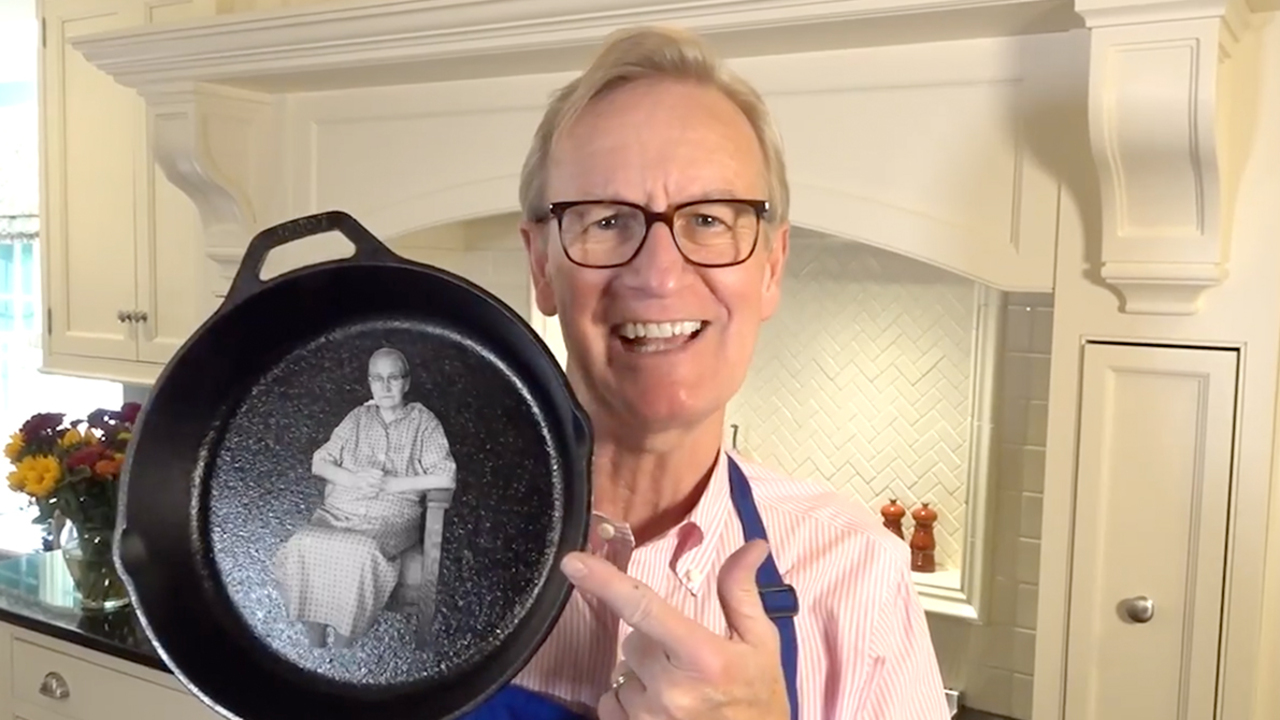 Steve Doocy makes his Grandma Berndt's Hash Brown-Crust Quiche