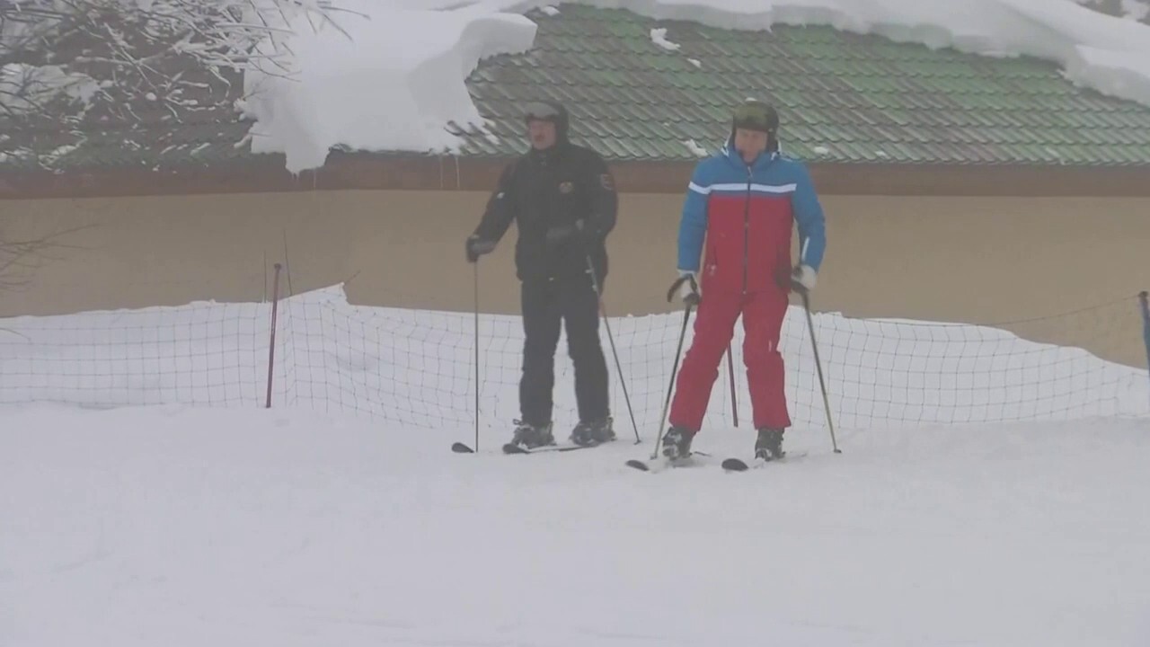 Putin, Lukashenko spark harsh reactions after ski, snowboard trip