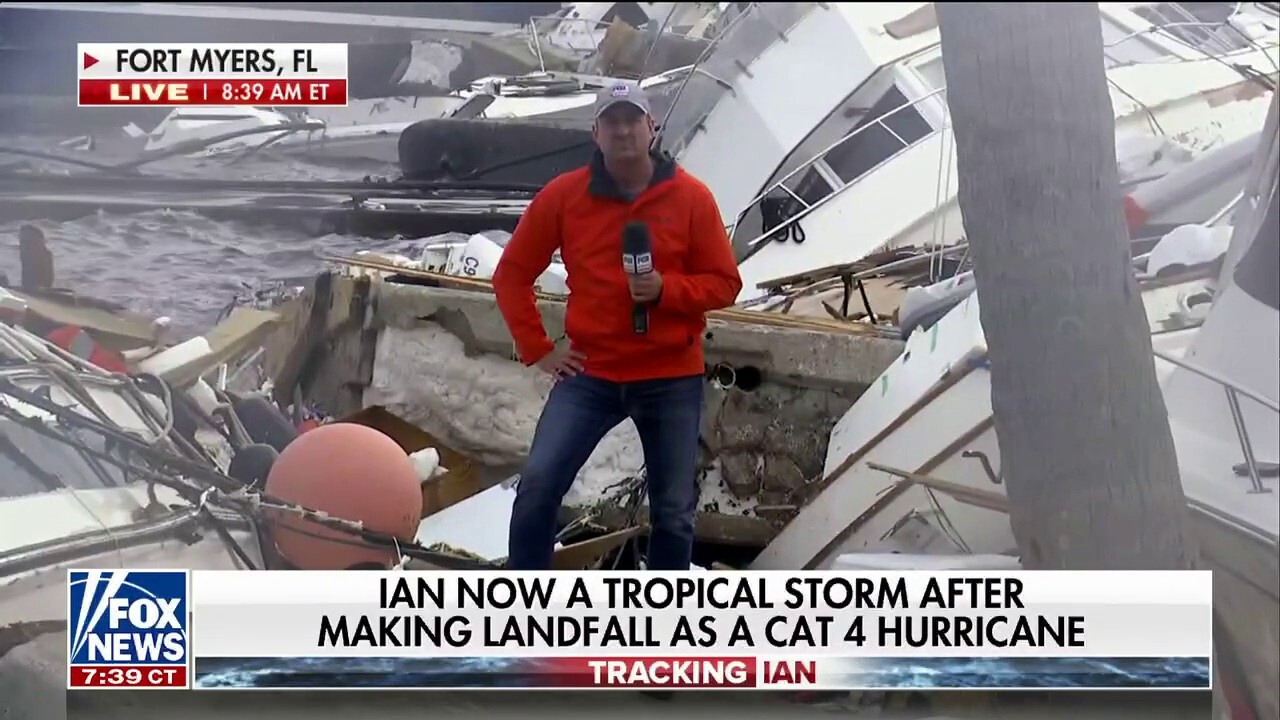 Robert Ray reports on Hurricane Ian aftermath from Fort Myers, Fla.