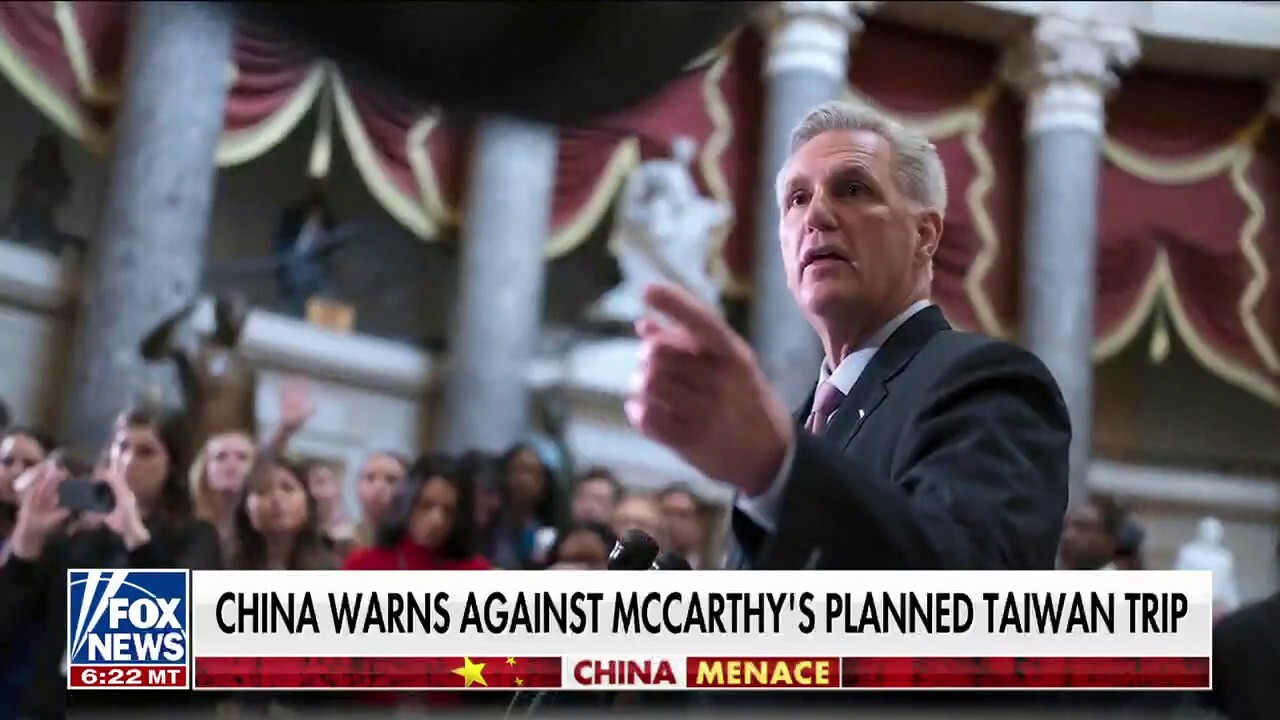Kirk Lippold: McCarthy should 'absolutely' go to Taiwan